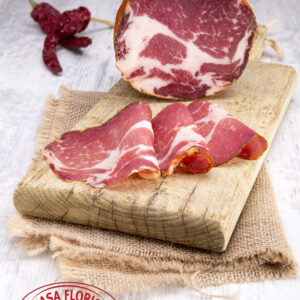 CAPOCOLLO AFFETTATO S.V. al peperoncino piccante (150 g)